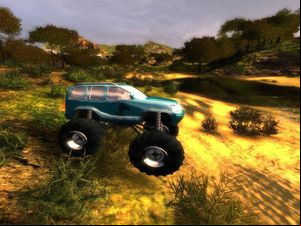 Гонка внедорожников 4x4 video