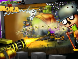 Zombies vs Nora screenshot